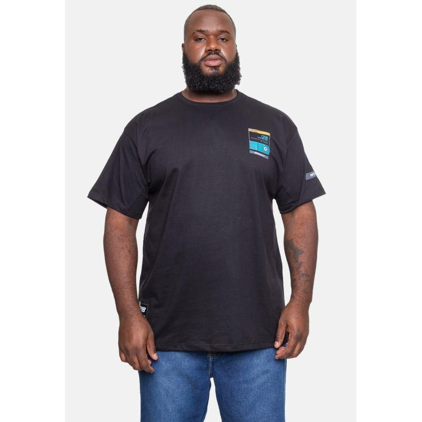 Camiseta Onbongo Plus Size Journey - Masculina - Foto 4