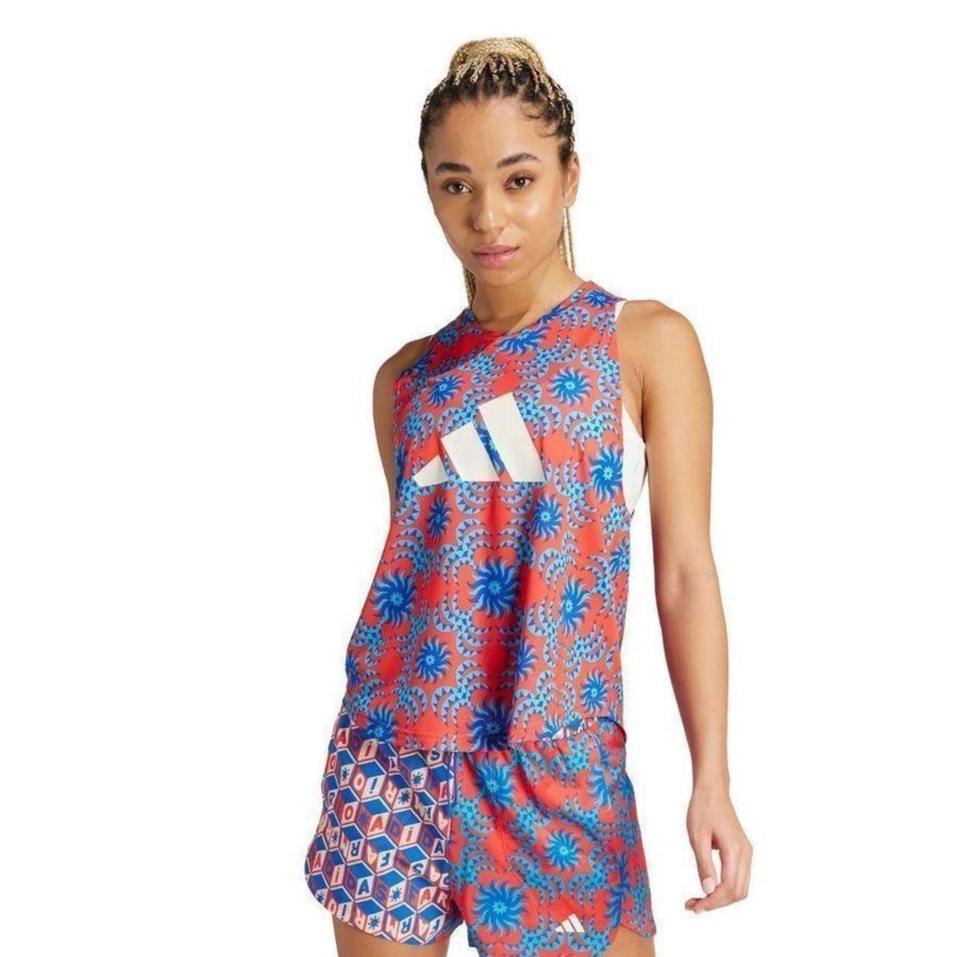 Camiseta Regata adidas Farm Trn Tank - Feminina - Foto 2