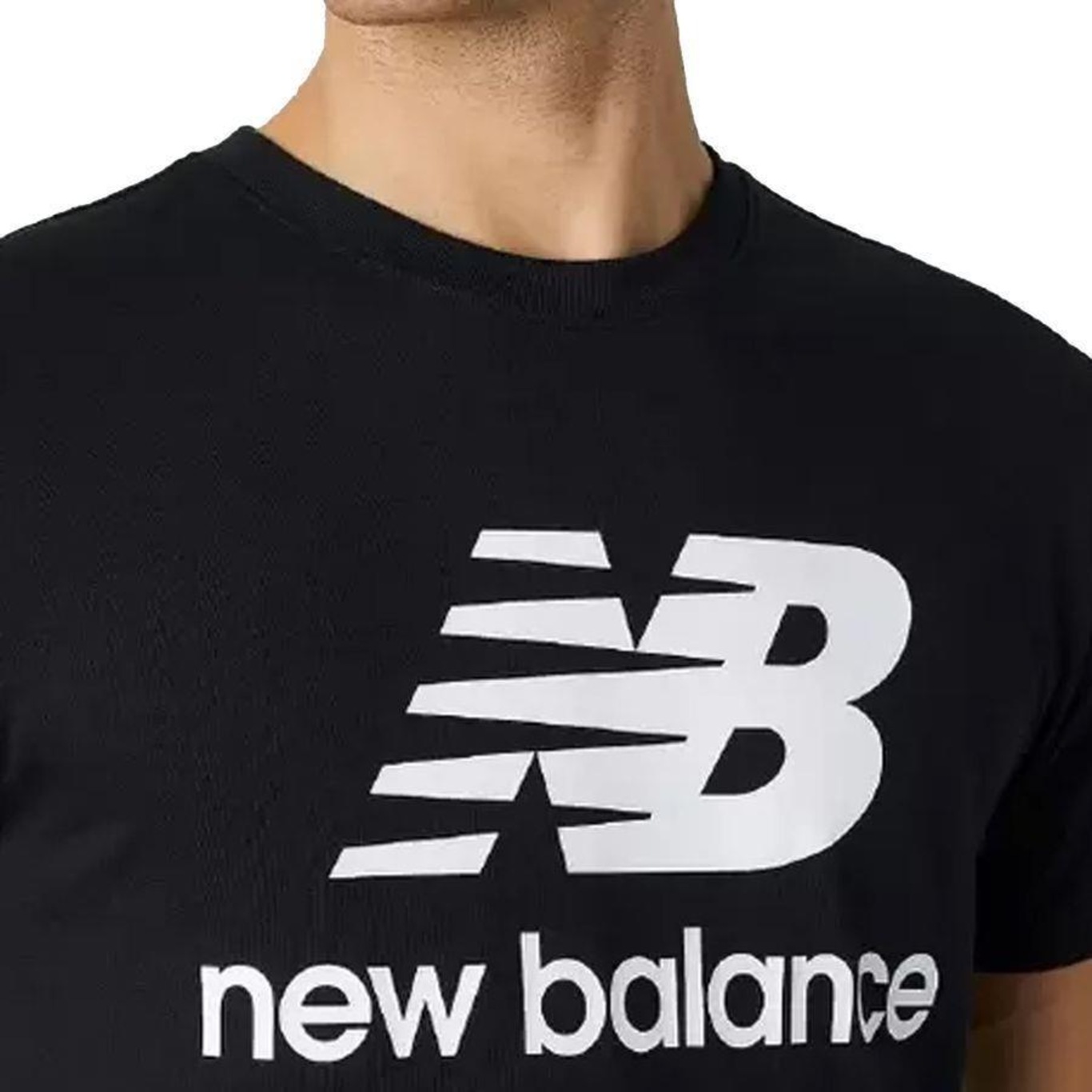 Camiseta New Balance Essentials Basic - Masculino - Foto 3