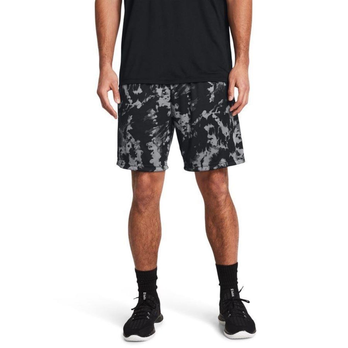 Shorts de Treino Under Armour Baseline Printed - Masculino - Foto 1