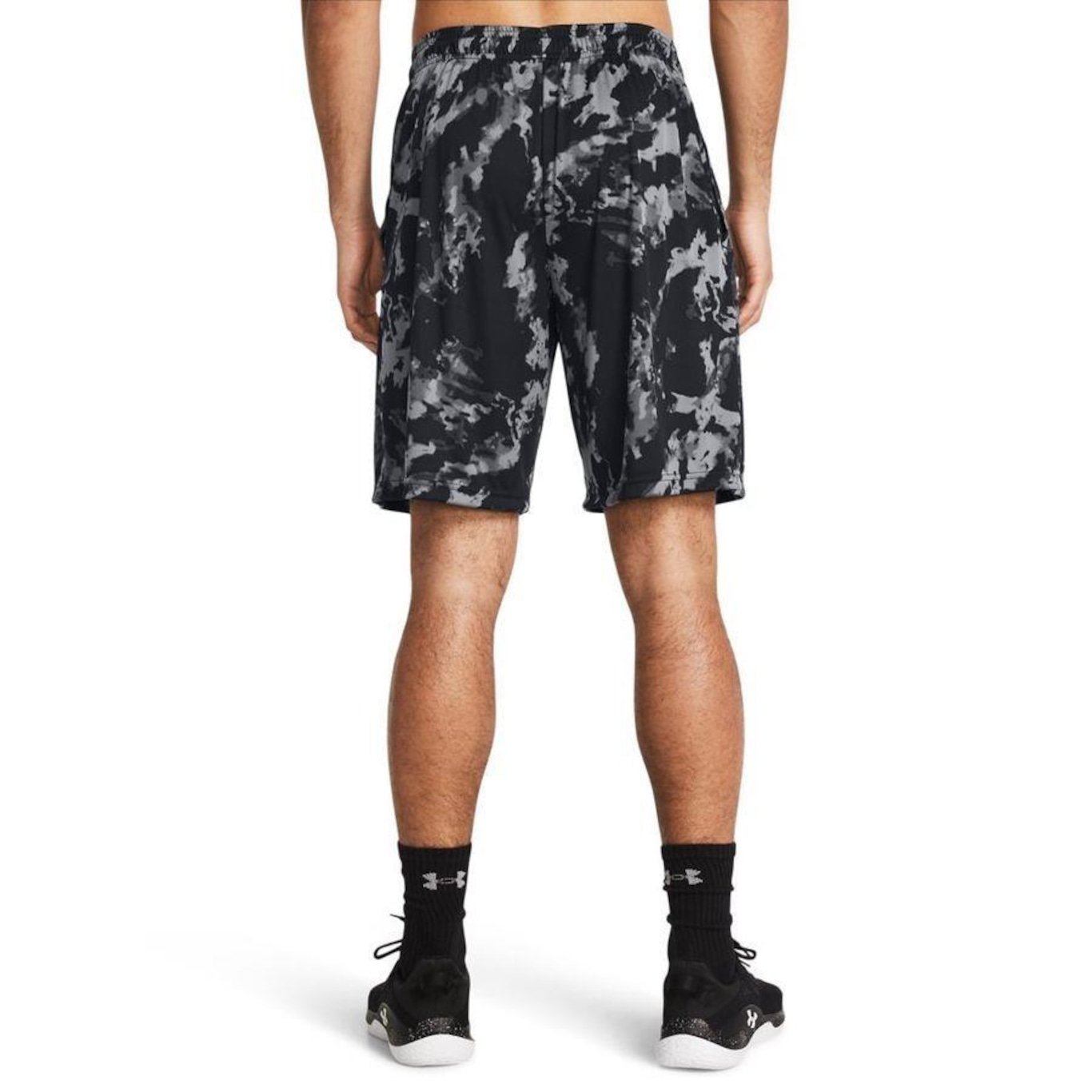 Shorts de Treino Under Armour Baseline Printed - Masculino - Foto 2