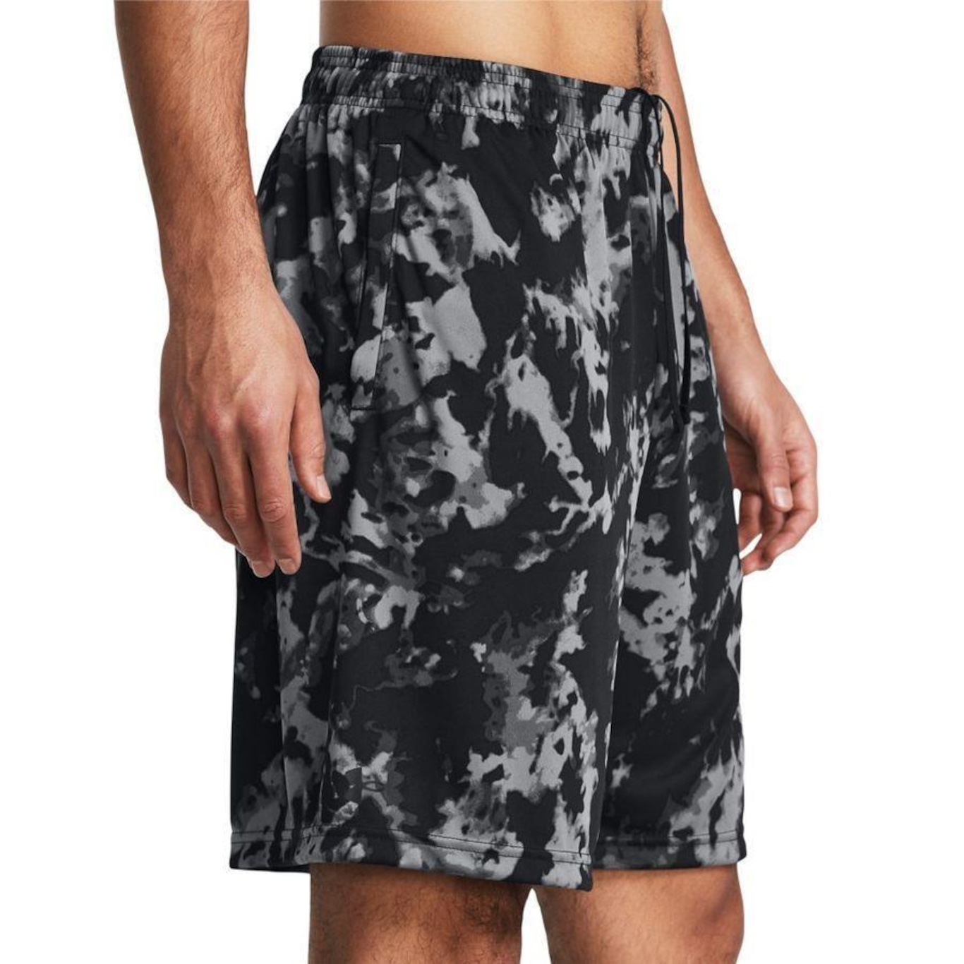 Shorts de Treino Under Armour Baseline Printed - Masculino - Foto 3