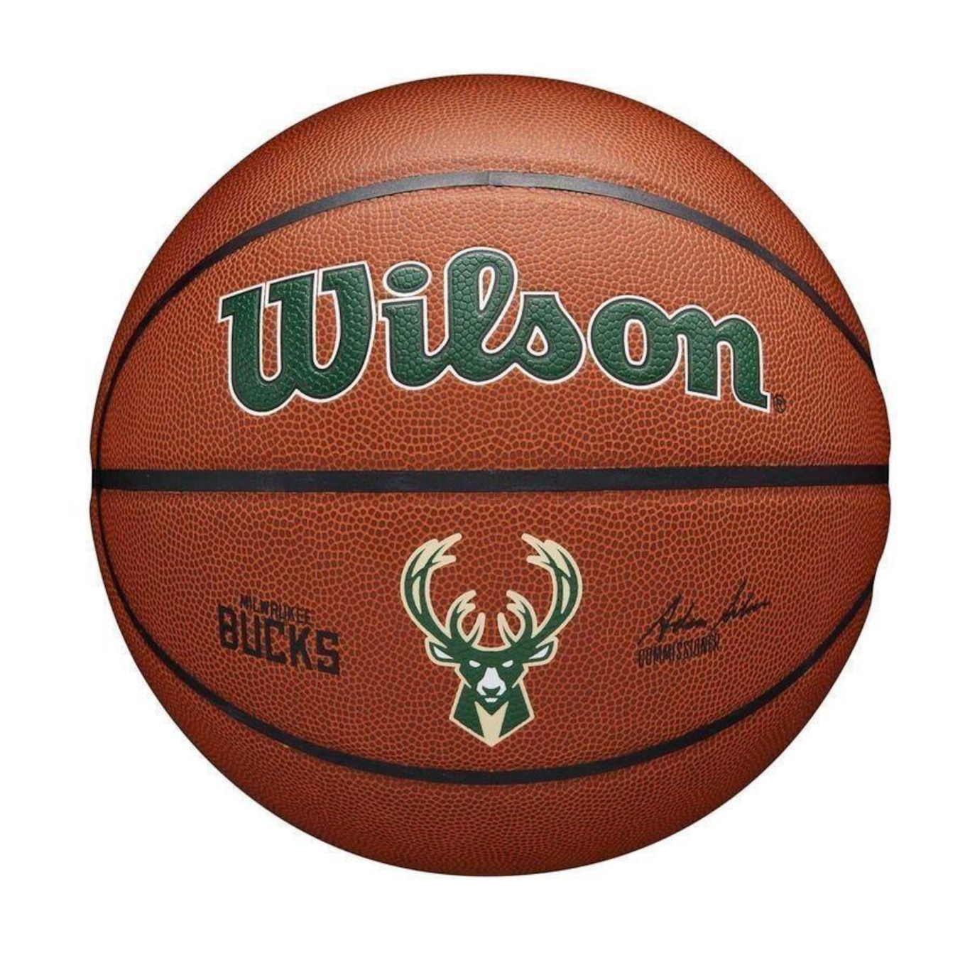 Bola de Basquete Wilson Nba Mil Bucks - Foto 1