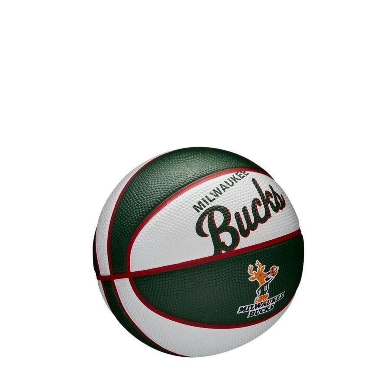 Mini Bola Basquete Wilson Nba Retro Bucks - Foto 4