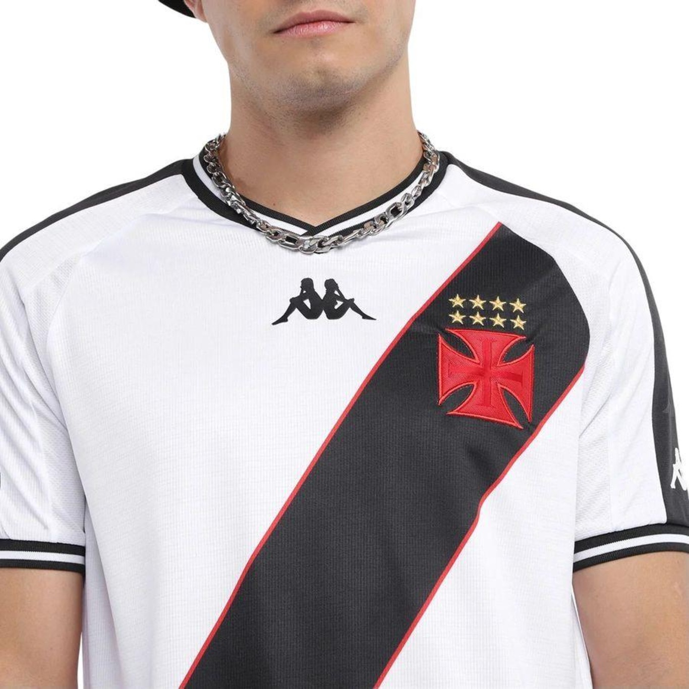 Camisa do Vasco da Gama II 24/25 Kappa - Masculina - Foto 5