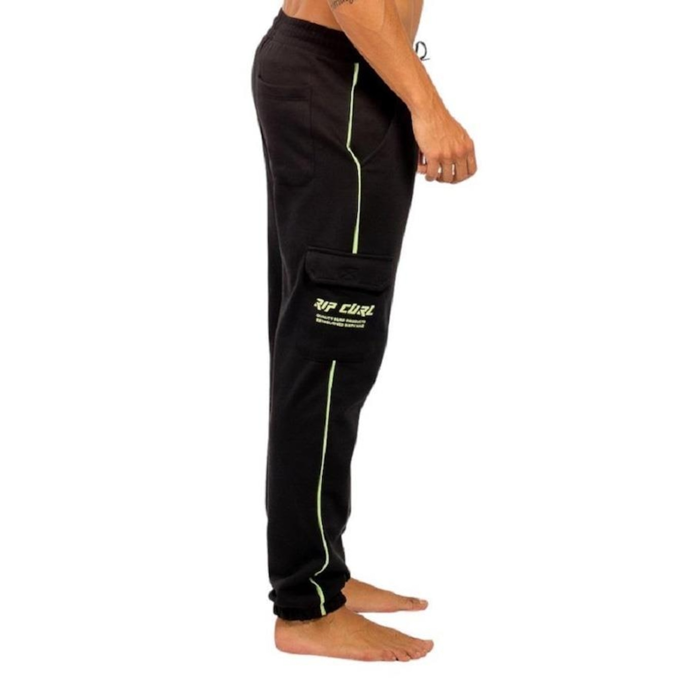 Calça de Moletom Rip Curl Medina Tranckpant - Masculina - Foto 4