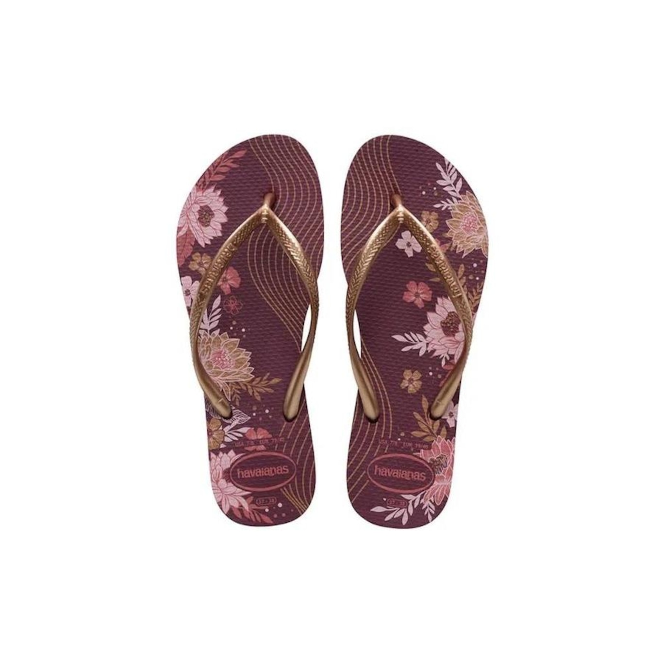 Chinelo Havaianas Slim Organic - Feminino - Foto 1