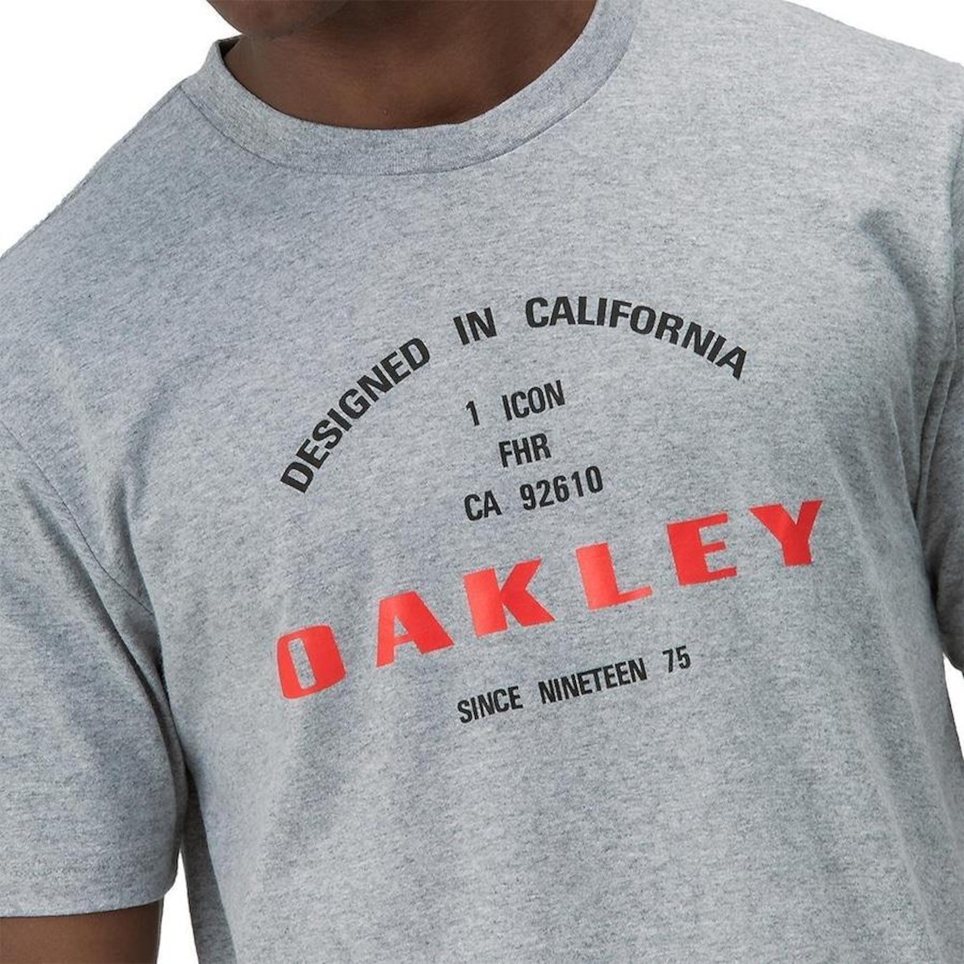 Camiseta Oakley 75 Graphic - Masculina - Foto 3