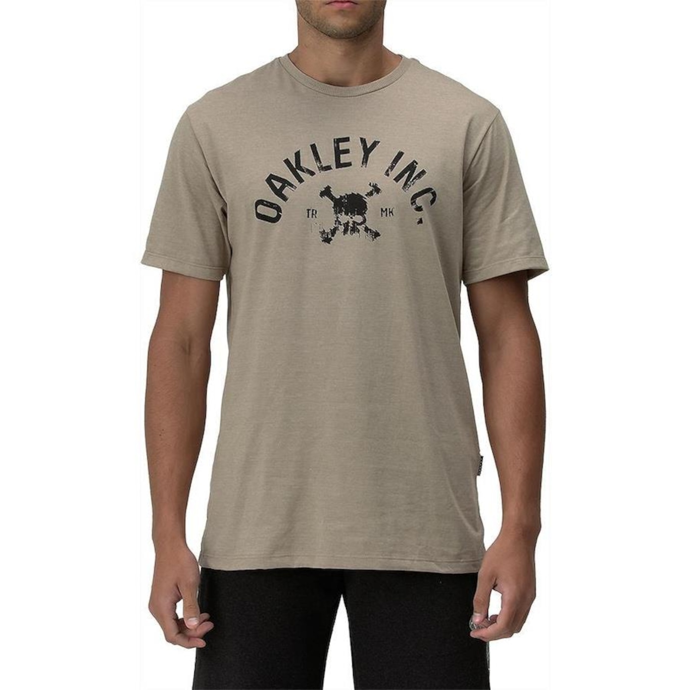 Camiseta Oakley Inc Skull - Masculina - Foto 1