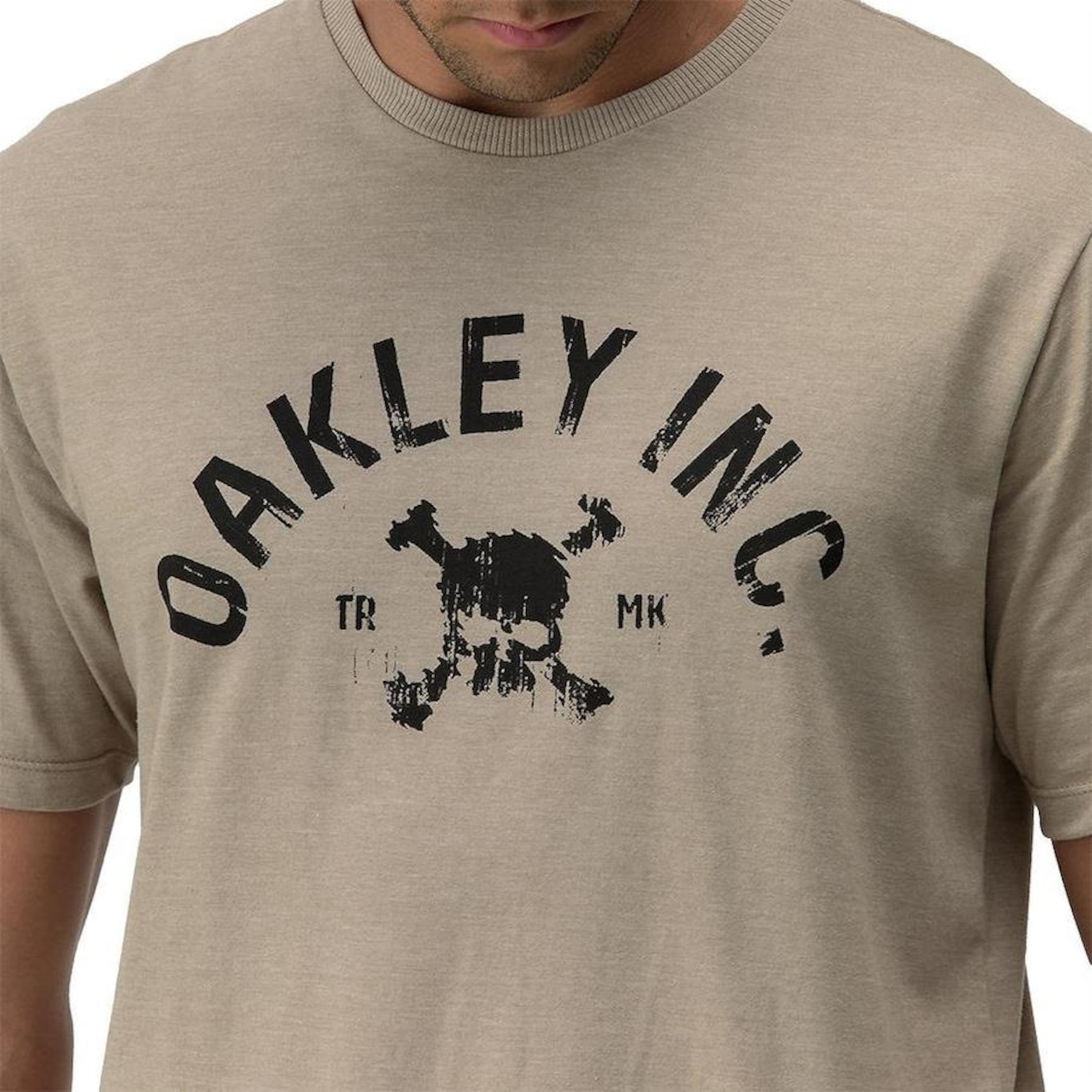 Camiseta Oakley Inc Skull - Masculina - Foto 3