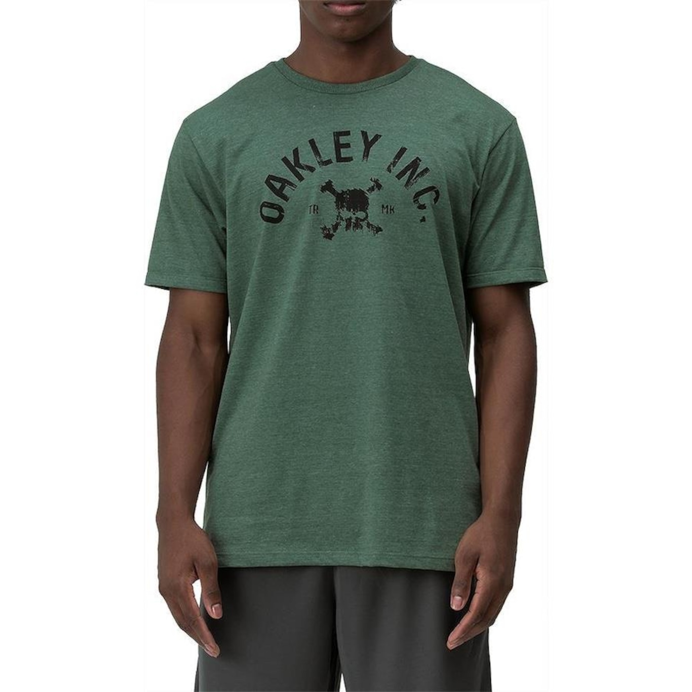 Camiseta Oakley Inc Skull - Masculina - Foto 1