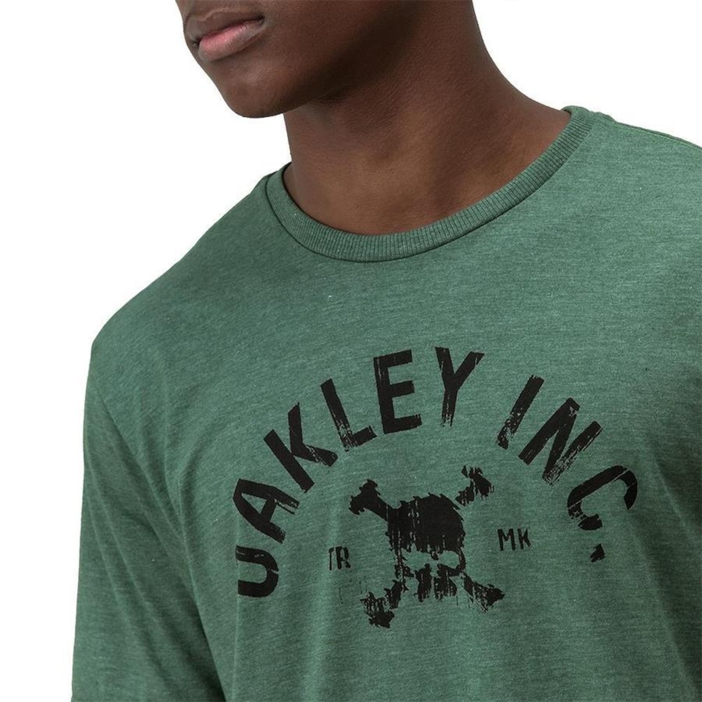 Camiseta Oakley Inc Skull - Masculina - Foto 3