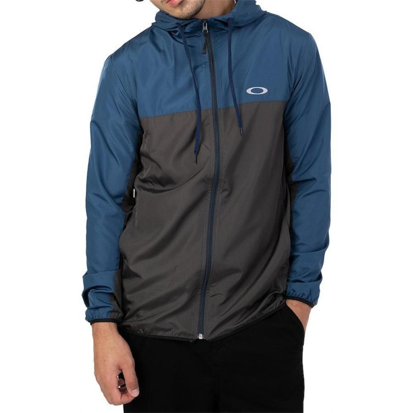 Jaqueta com Capuz Oakley Blocked Sm24 - Masculina - Foto 1