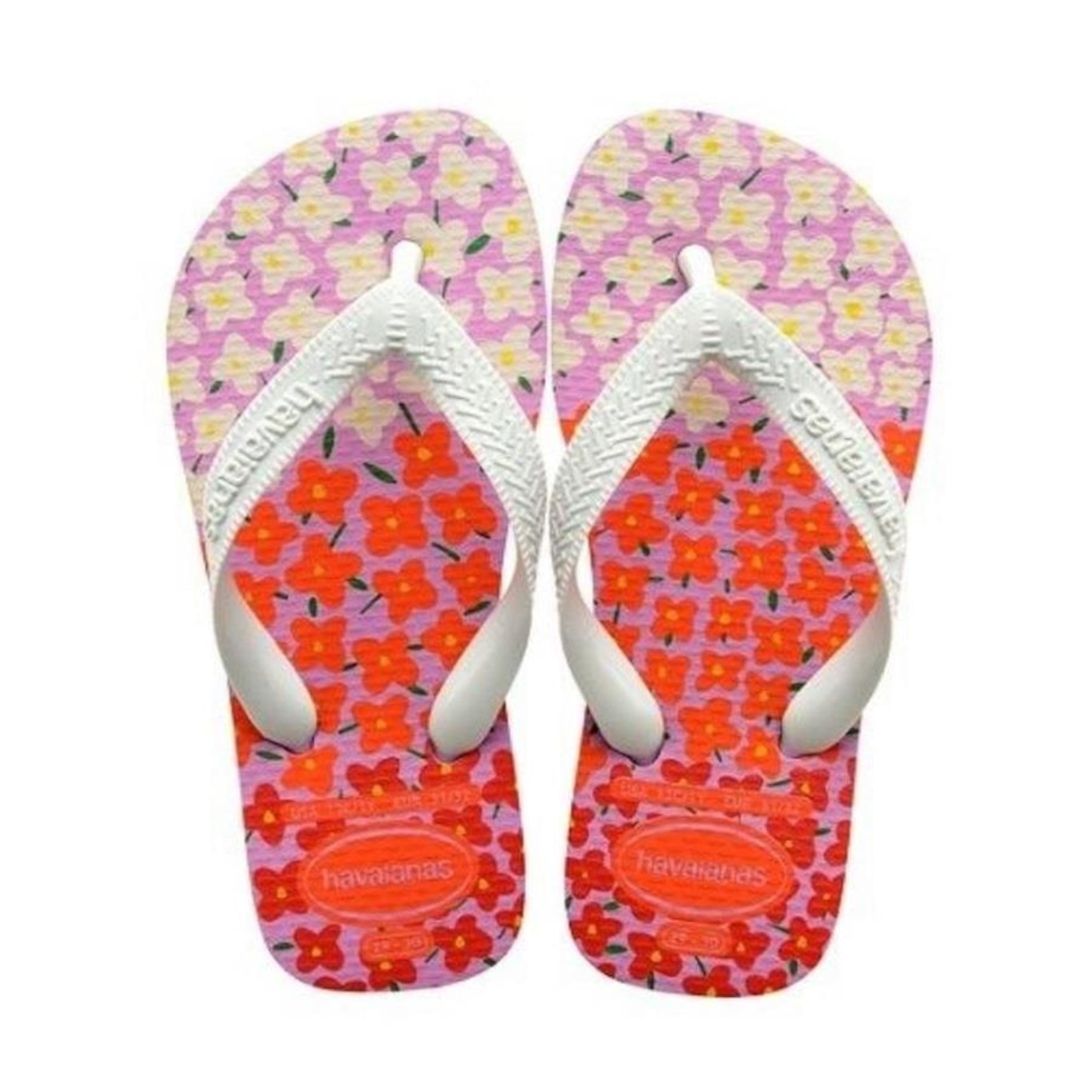 Chinelo Havaianas Kids Flores - Infantil - Foto 1