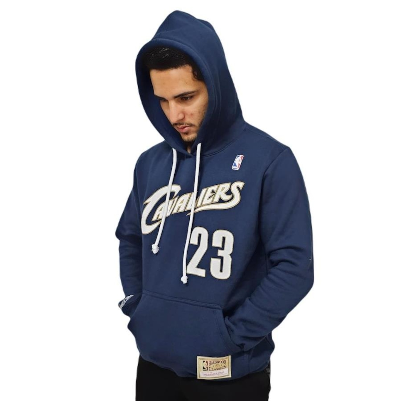 Blusão de Moletom Nba Cavaliers Lebron James M&N - Masculino - Foto 2