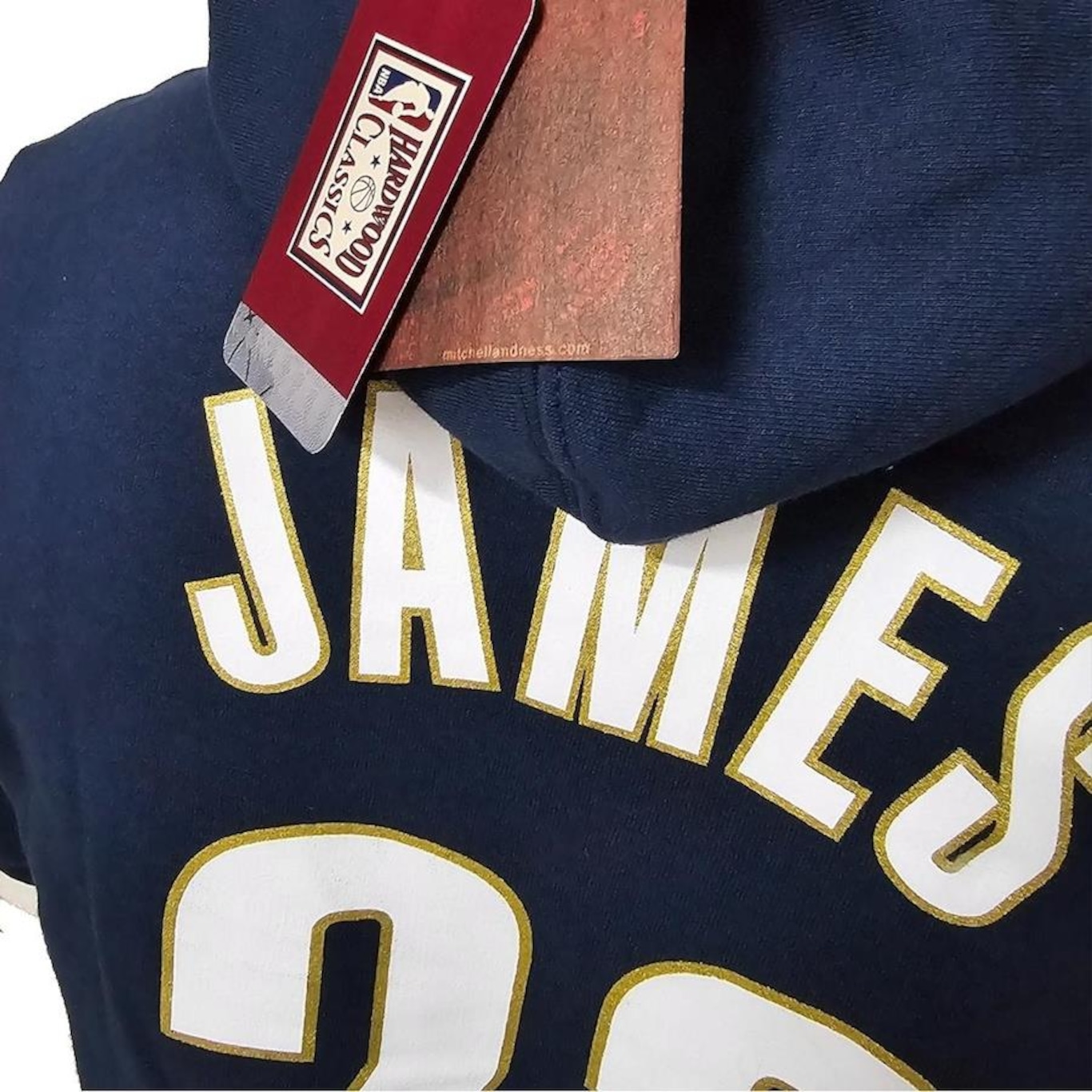 Blusão de Moletom Nba Cavaliers Lebron James M&N - Masculino - Foto 3