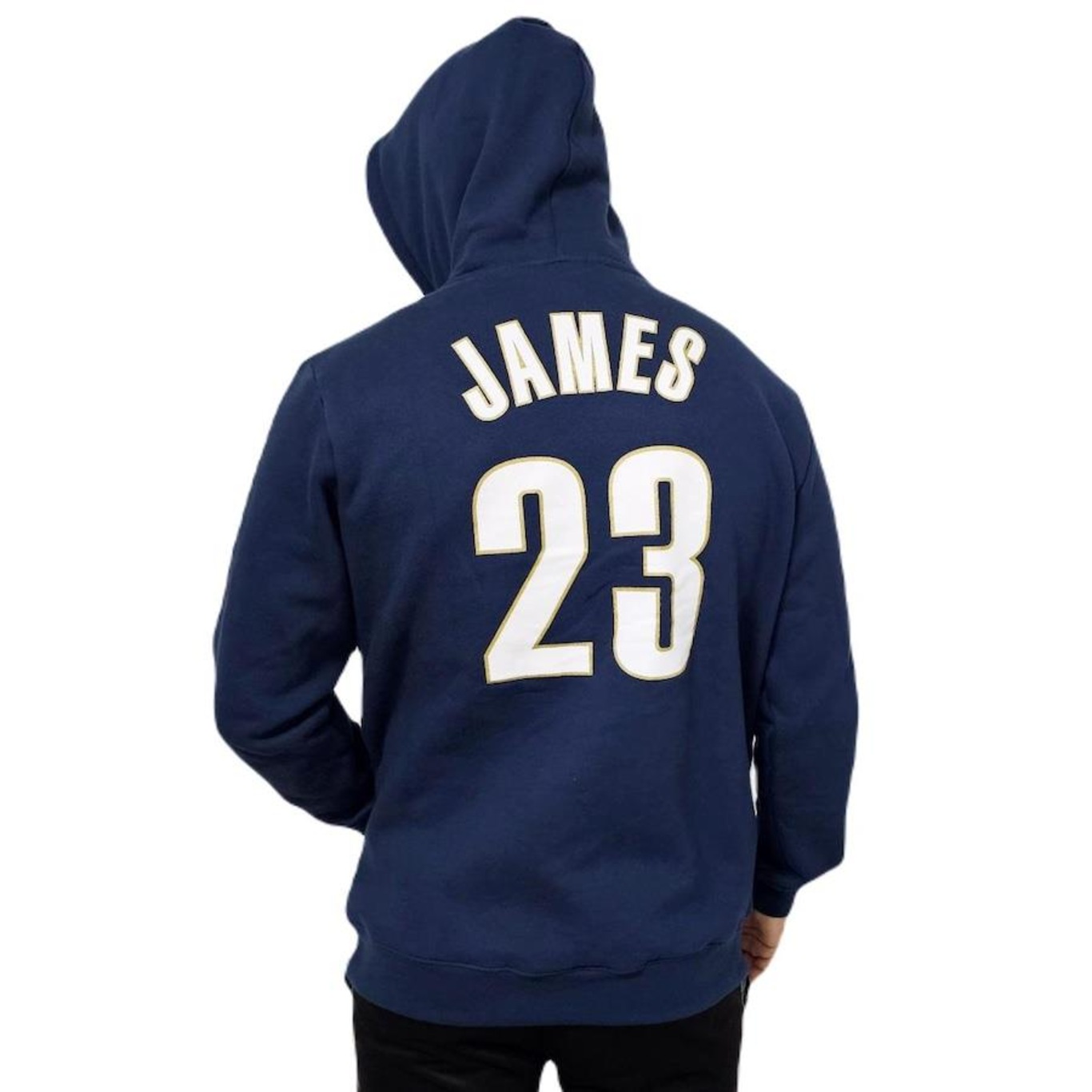 Blusão de Moletom Nba Cavaliers Lebron James M&N - Masculino - Foto 5