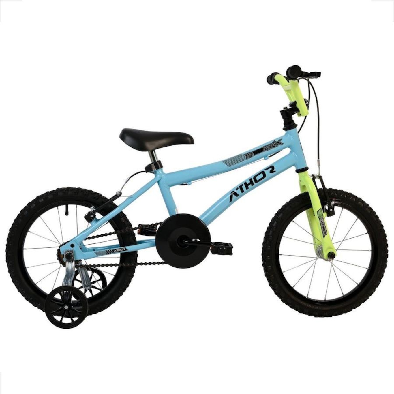 Bicicleta Infantil Aro 16 Athor Atx Tipo Bmx Top Com Rodinha - Foto 1