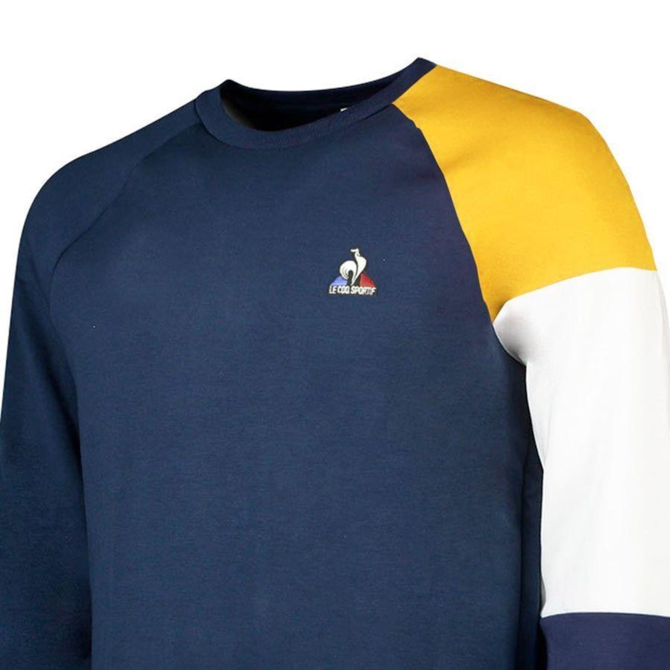 Blusão de Moletom Le Coq Sportif Tricolor N°2 - Masculino - Foto 3