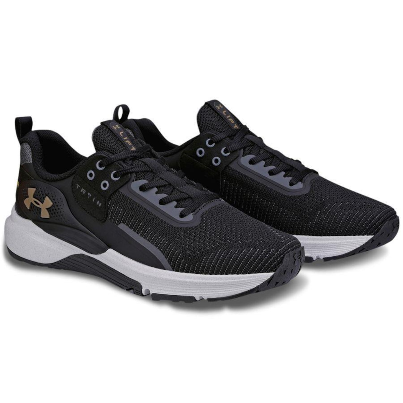 Kit 1 Tênis Tribase Lift E 1 Pct Com 3 Pares Meia Heatgear Cano Alto Under Armour - Unissex - Foto 3