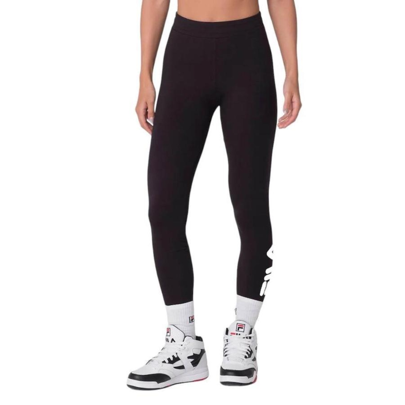 Calça Legging Fila Train Elastic IIII - Feminina - Foto 1