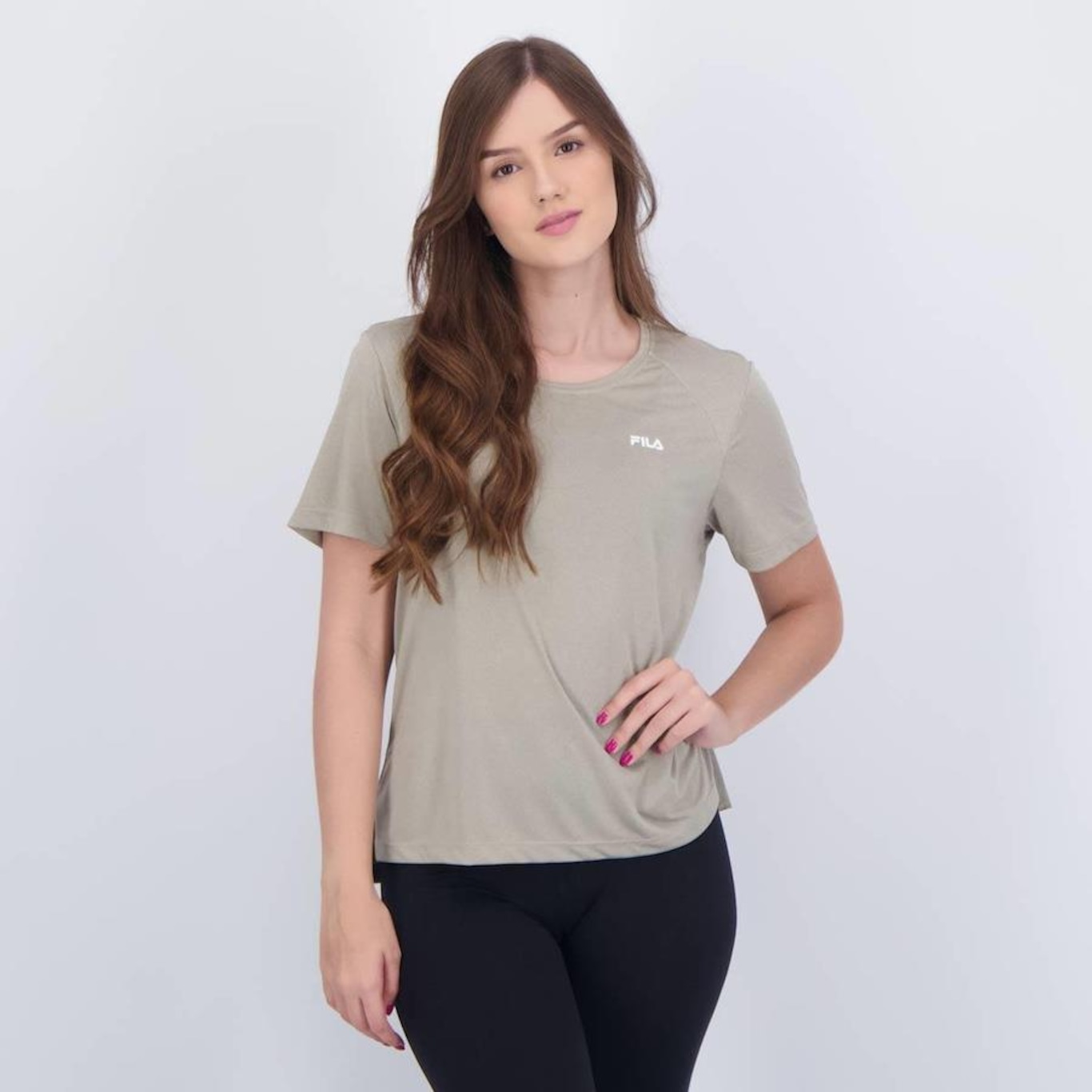 Camiseta Fila Basic Train Ii - Feminina - Foto 1