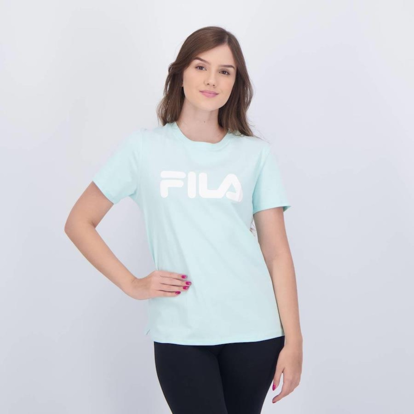 Camiseta Fila Letter Premium Ii - Feminina - Foto 2