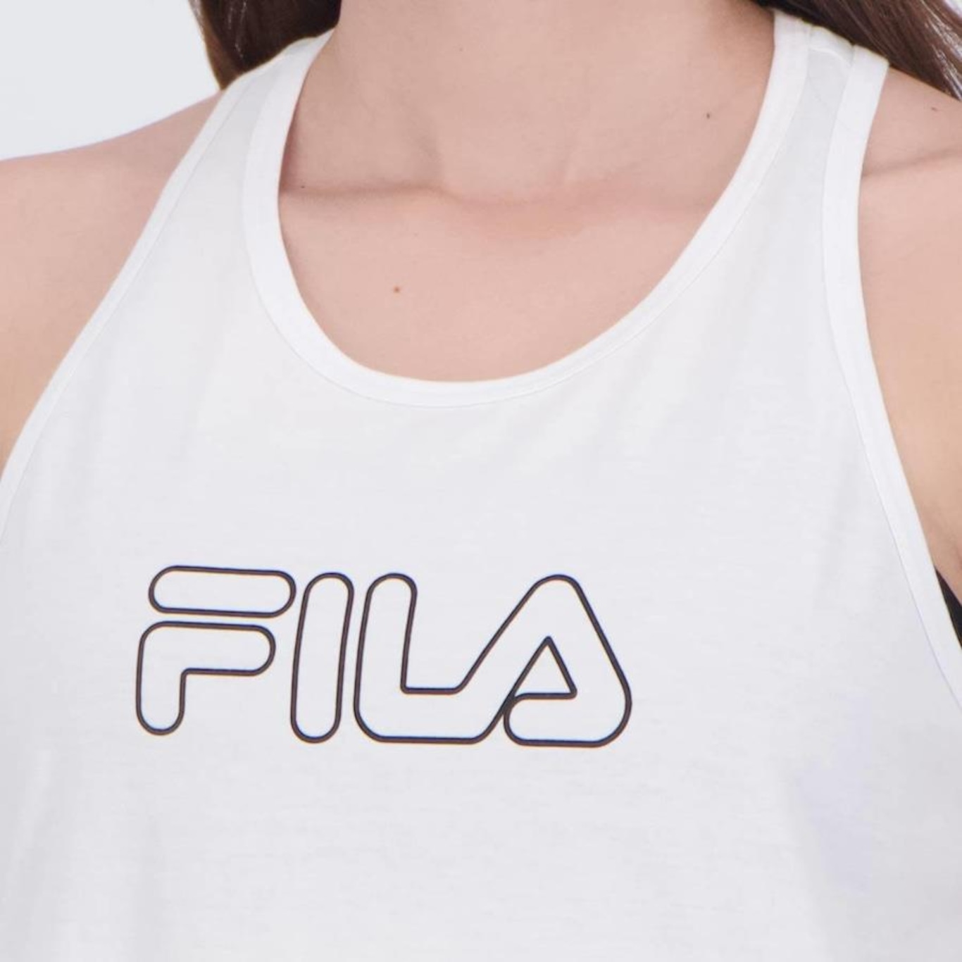 Camiseta Regata Fila Basic Ii - Feminina - Foto 5