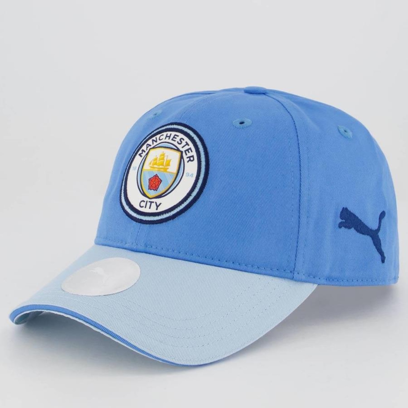 Boné Aba Curva Puma Manchester City Bb - Snapback - Adulto - Foto 1