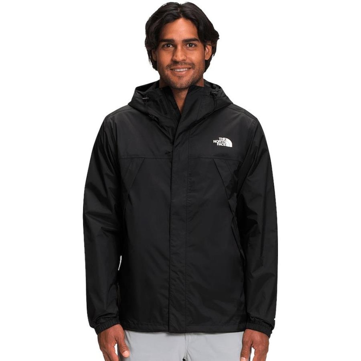 Jaqueta com Capuz The North Face Corta Vento Antora - Masculina - Foto 1