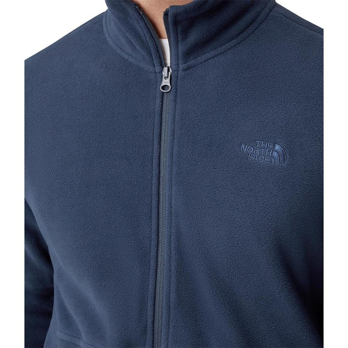 Jaqueta sem Capuz The North Face Fleece Glacier - Masculina - Foto 3