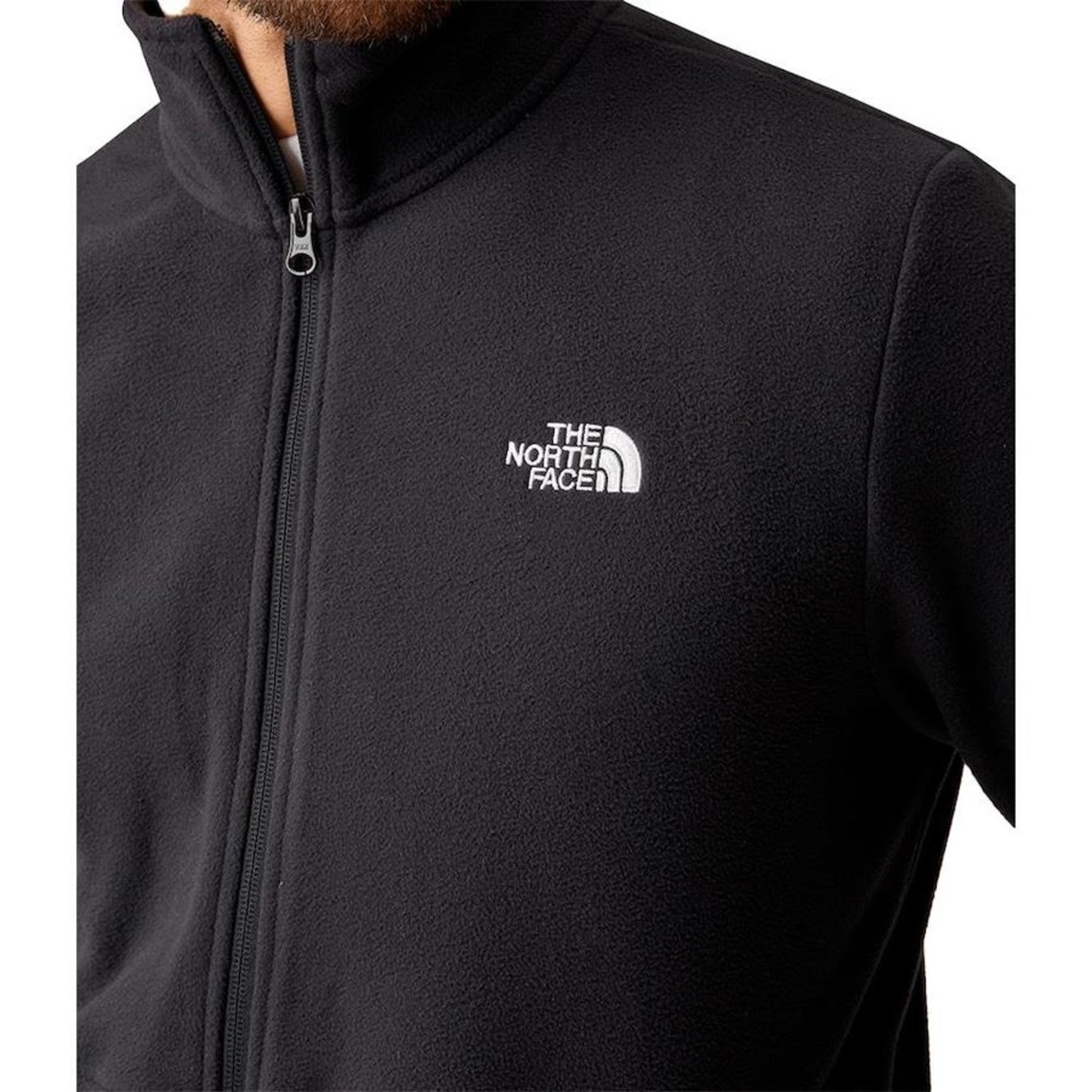 Jaqueta sem Capuz The North Face Fleece Glacier - Masculina - Foto 3