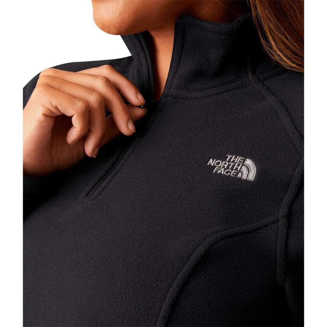 Blusão de Moletom The North Face Fleece Glacier Zipped - Feminino - Foto 3