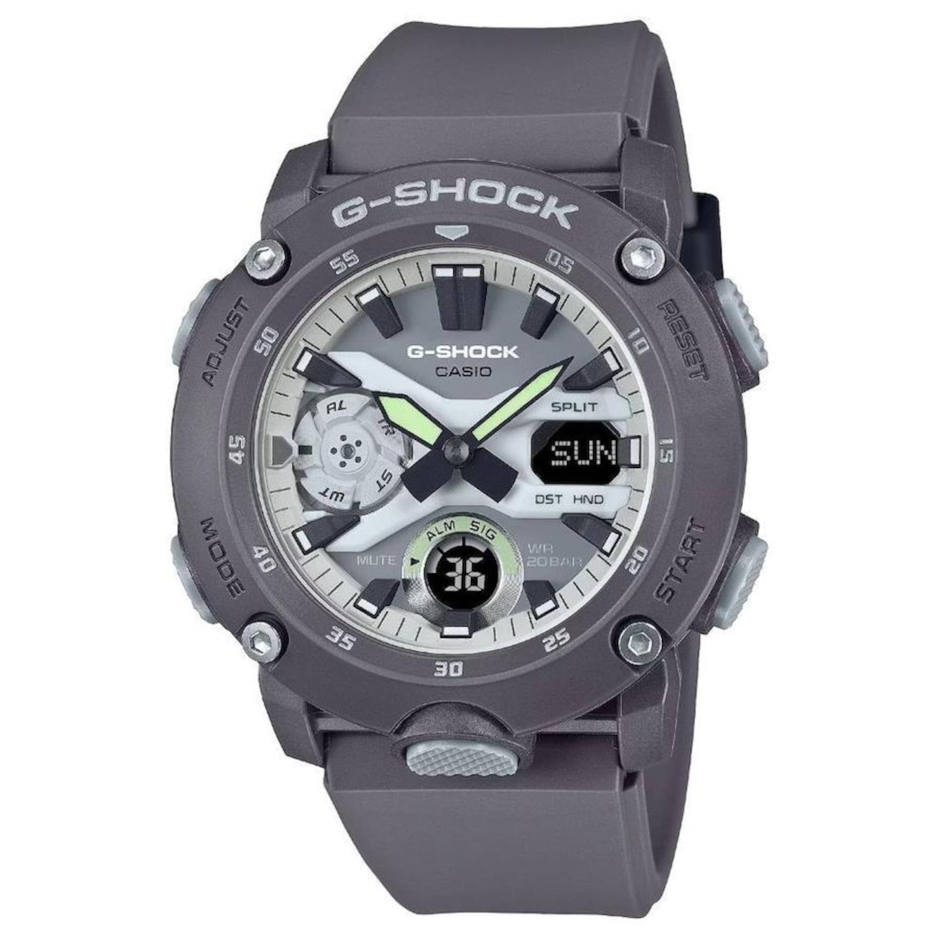 Relógio Casio G-Shock Ga-2000Hd-8Adr Hidden Glow - Foto 1