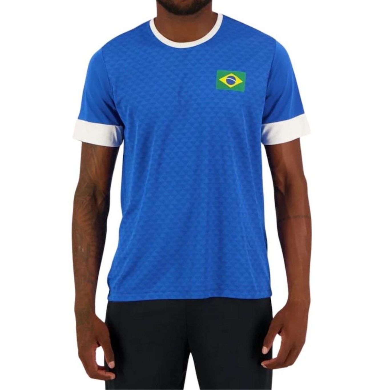 Camiseta do Brasil Ivai Braziline - Masculina - Foto 1