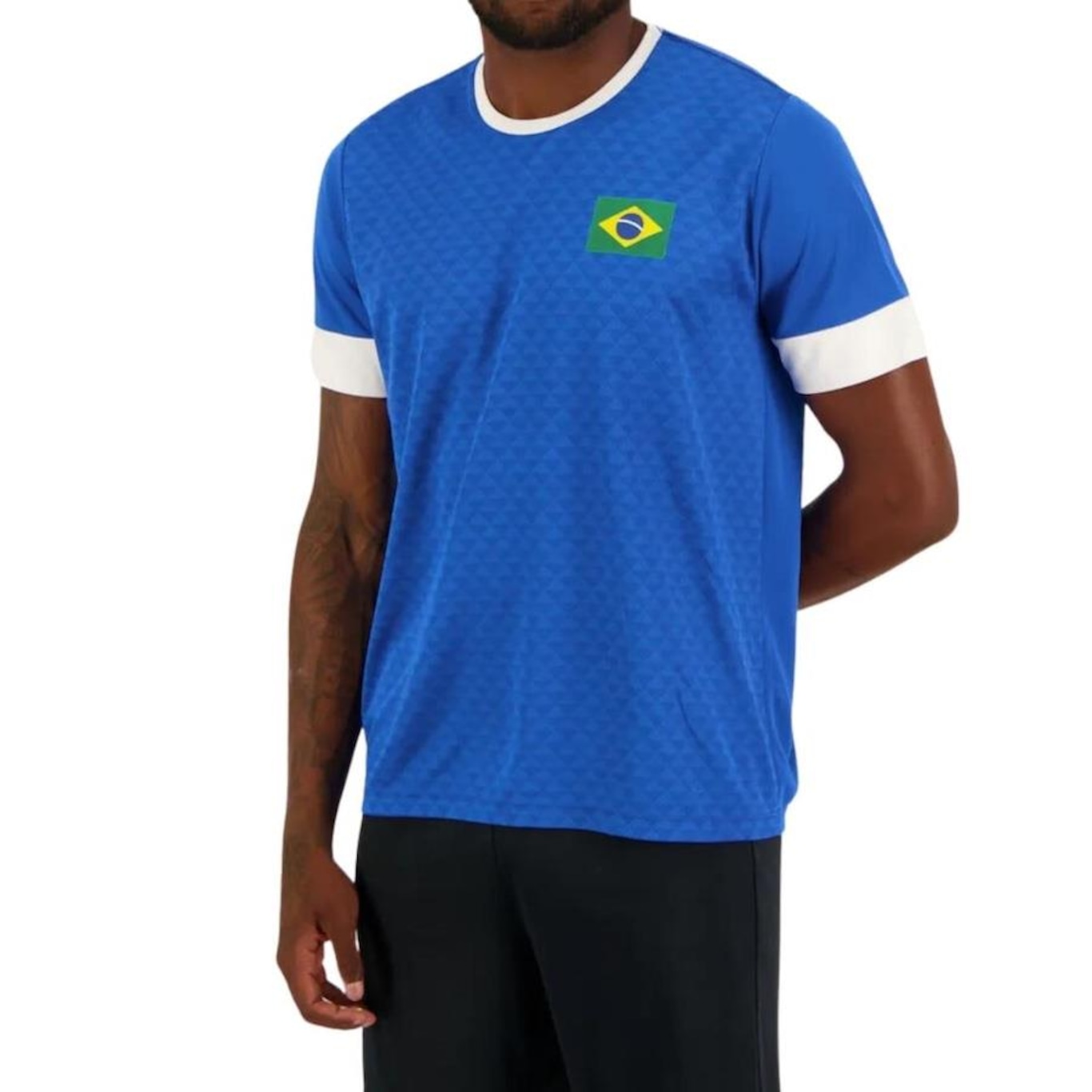 Camiseta do Brasil Ivai Braziline - Masculina - Foto 2