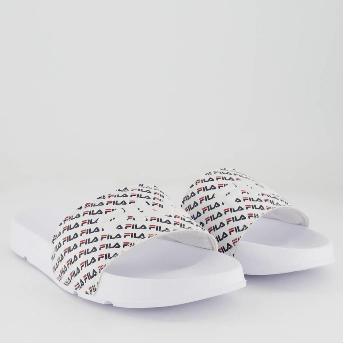 Chinelo Fila Drifter Basic Mini Logo Slide - Masculino - Foto 3