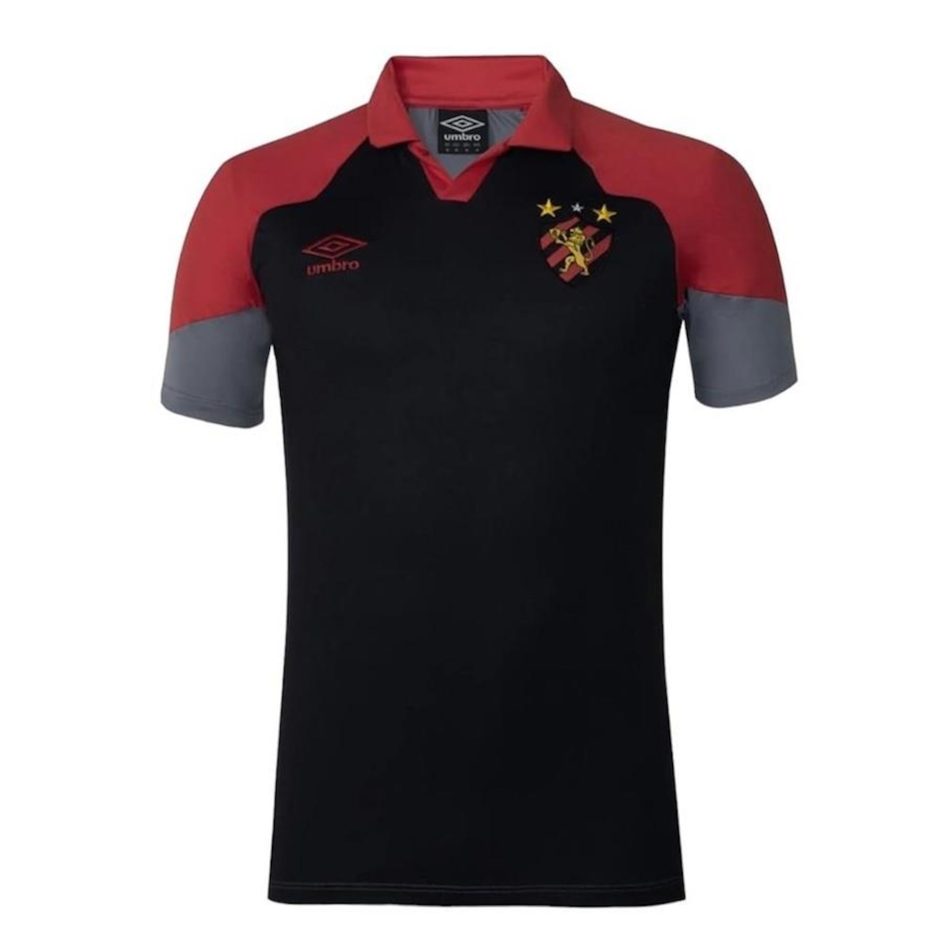 Camisa Polo do Sport 2023 Umbro Viagem - Masculina - Foto 1