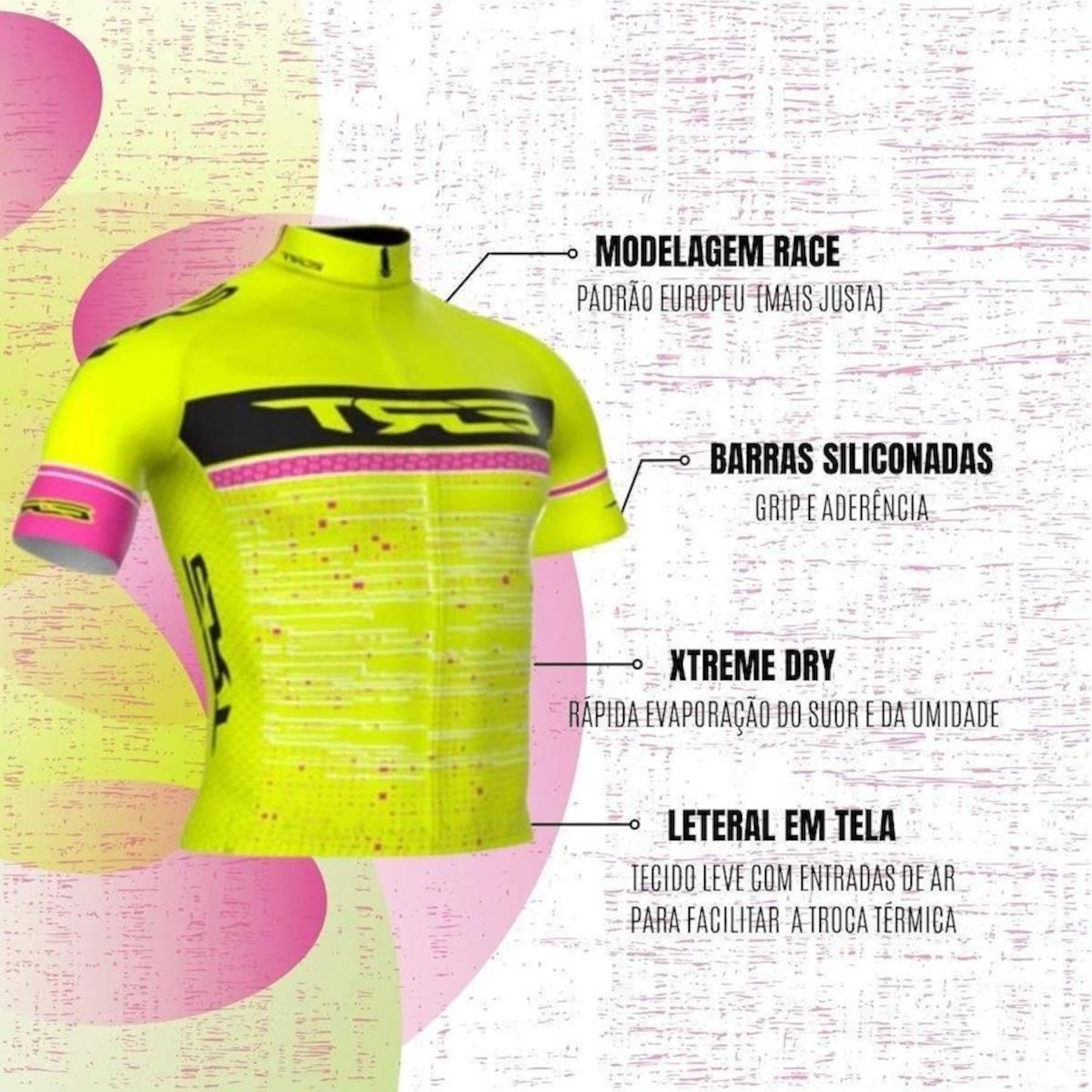 Camisa Ciclismo Feminina Ert Elite Cycling Team Slim Fit - Foto 3