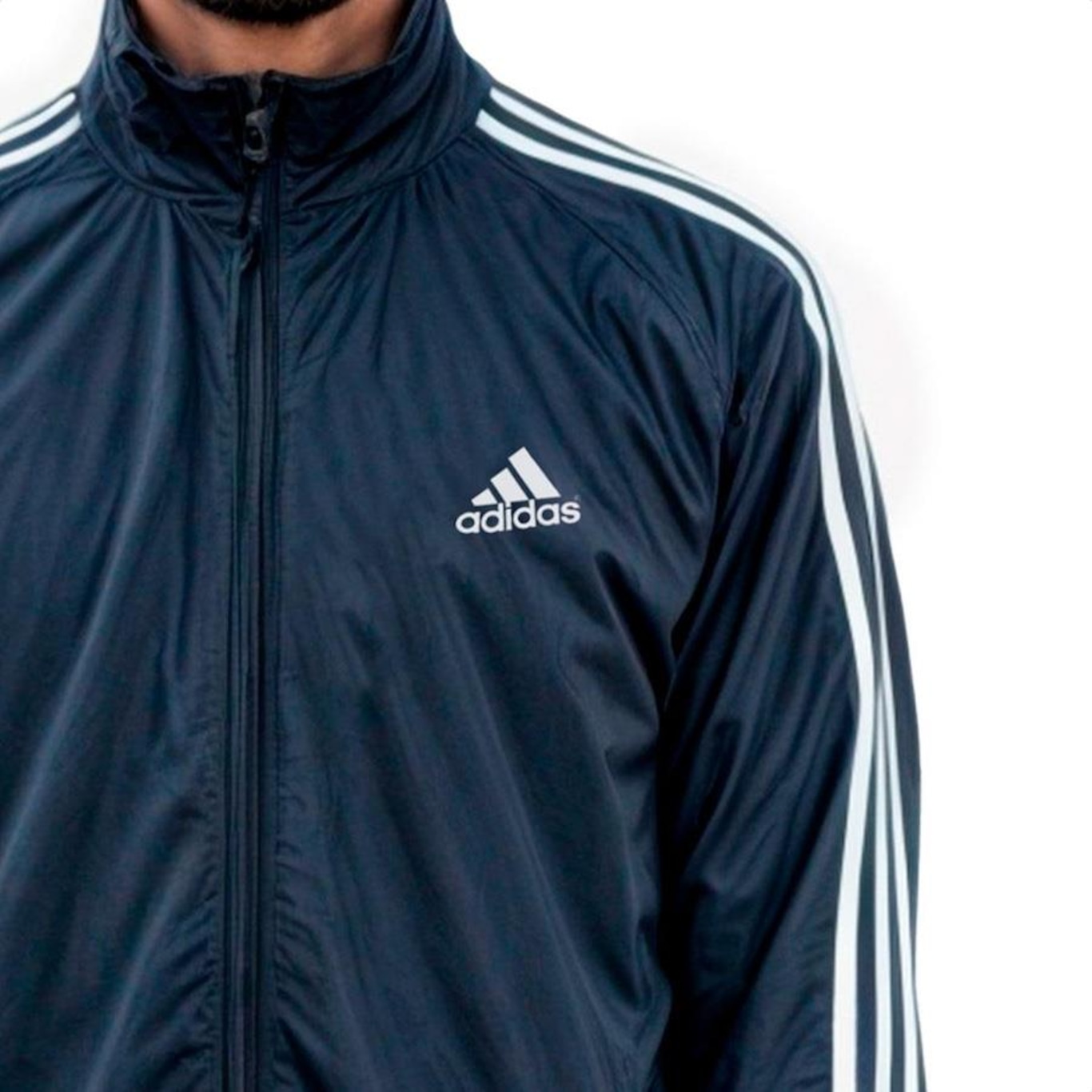 Agasalho Adidas 3 Stripes - Masculino - Foto 4