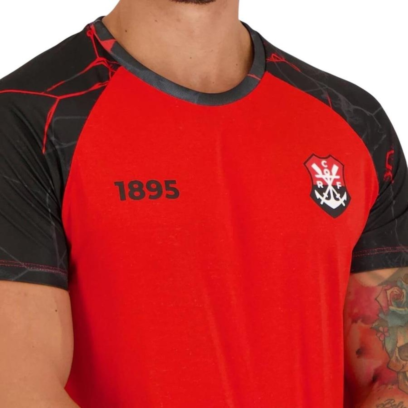 Camiseta do Flamengo Braziline Token - Masculina - Foto 3