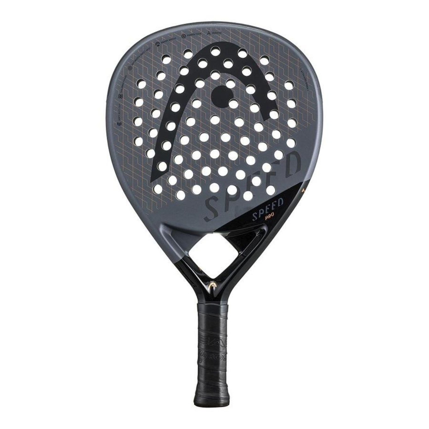 Raquete Padel Head Speed Pro Hybrid Carbono + Fiberglass - Foto 1