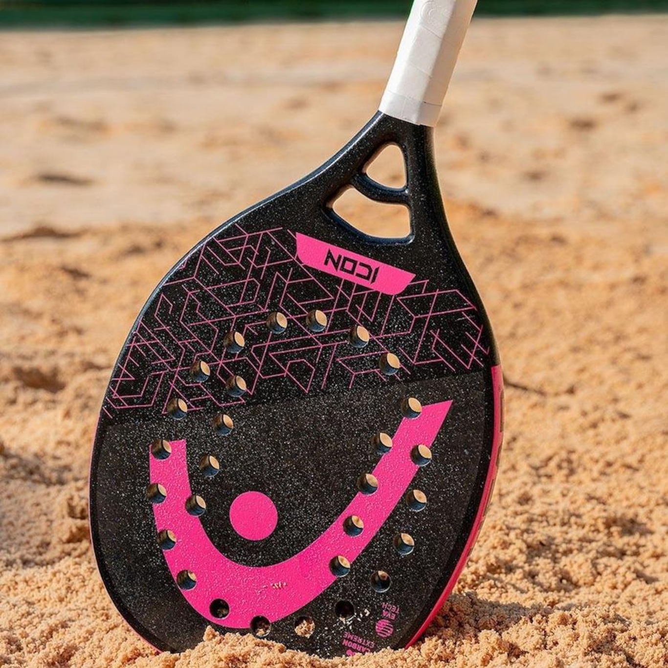 Raquete Beach Tennis Head Icon Carbono Extreme - Foto 3