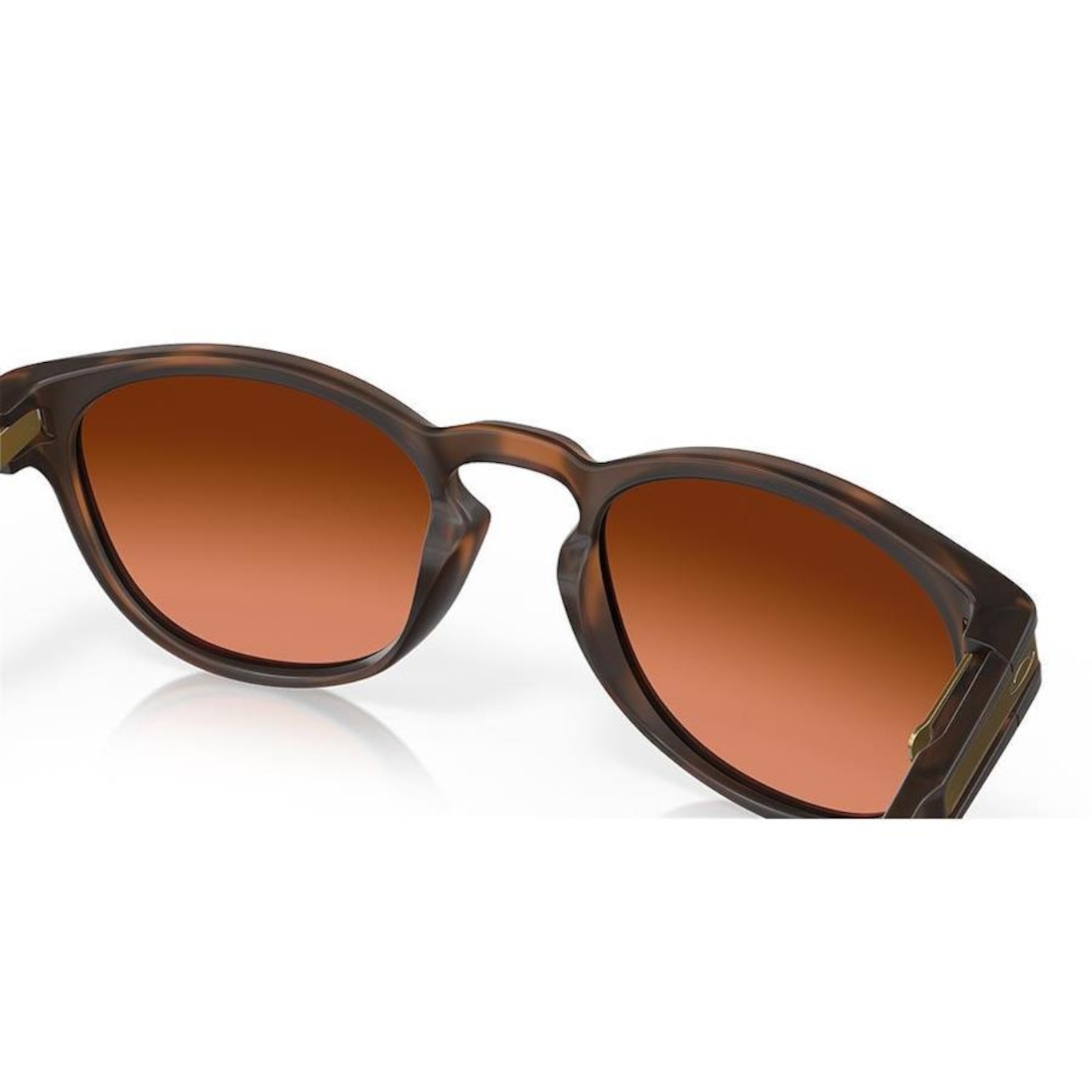 Óculos de Sol Unissex Oakley Latch Matte Brown Tortoise 6053 - Foto 4