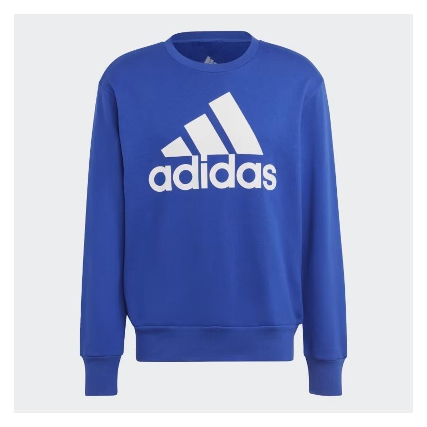 Blusão de Moletom Adidas Big Logo - Masculino - Foto 1