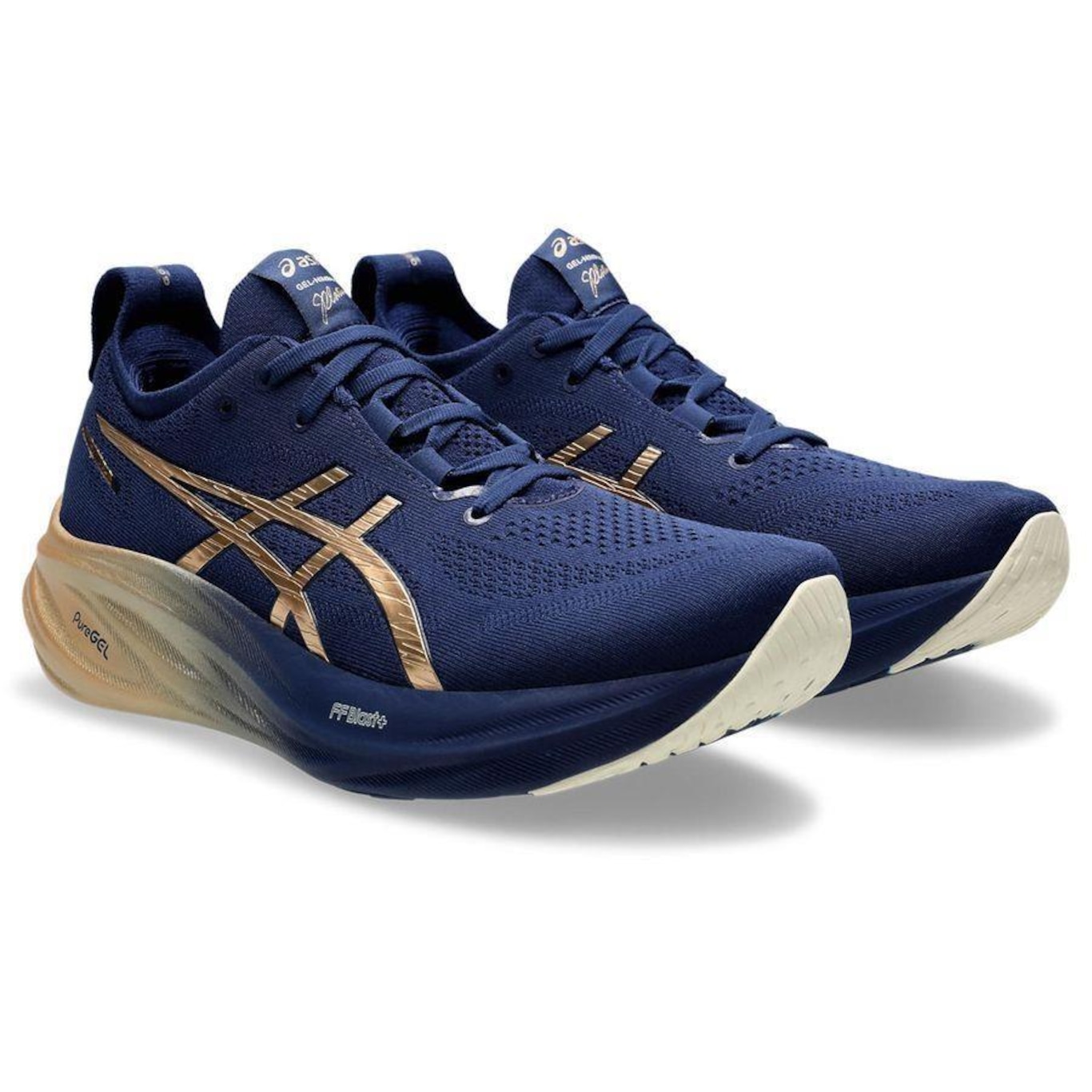 Tênis ASICS Gel-Nimbus 26 Platinum Masculino - Foto 3