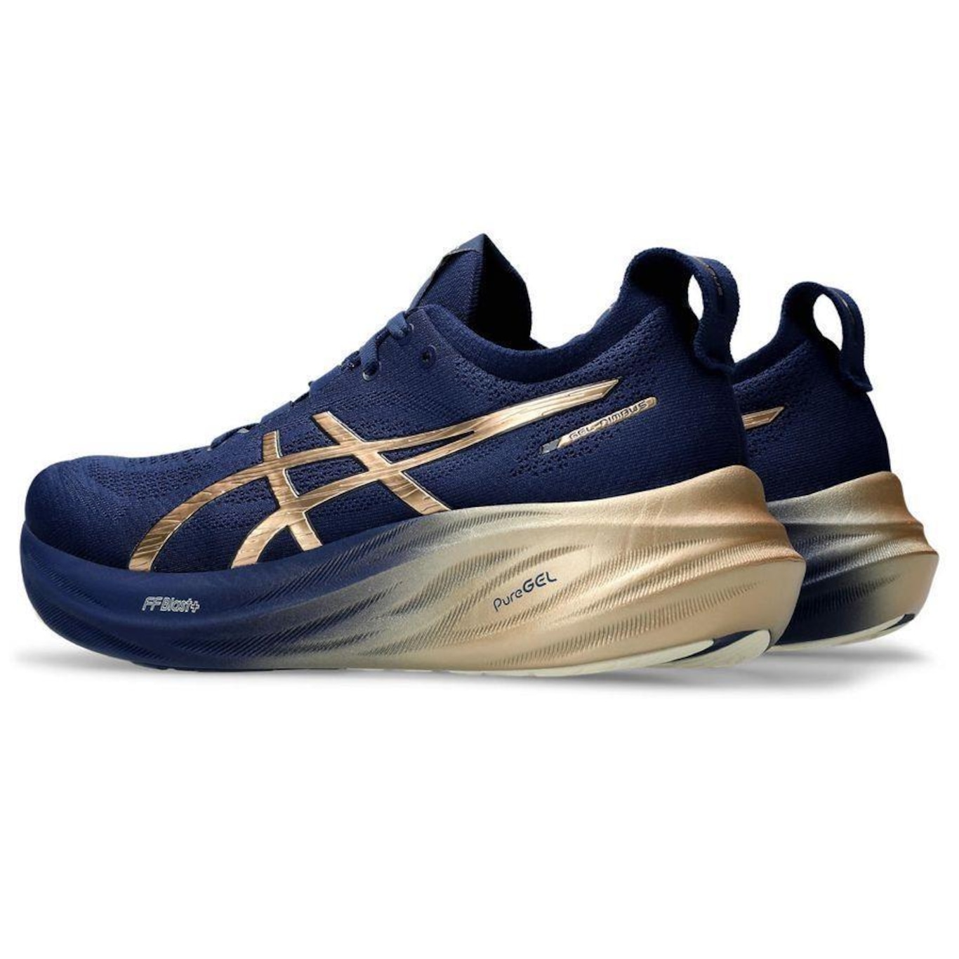 Tênis ASICS Gel-Nimbus 26 Platinum Masculino - Foto 4