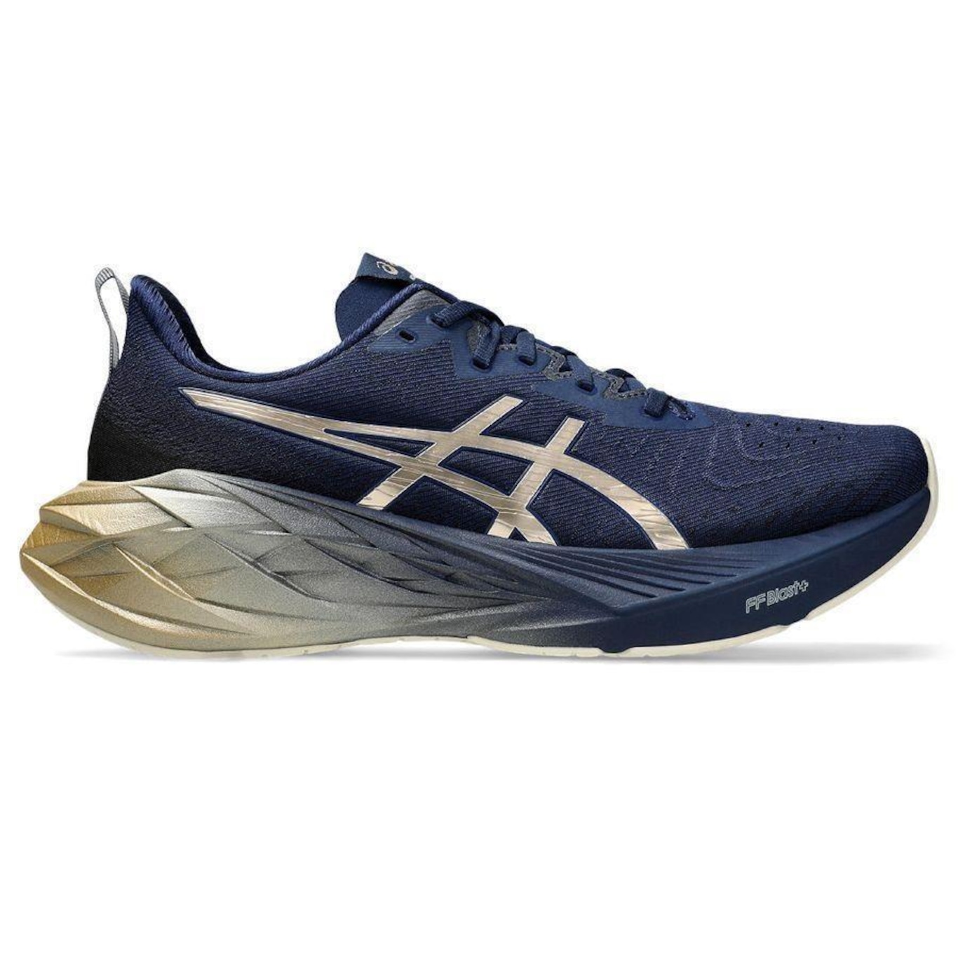 Tênis ASICS Novablast 4 Platinum Masculino - Foto 1