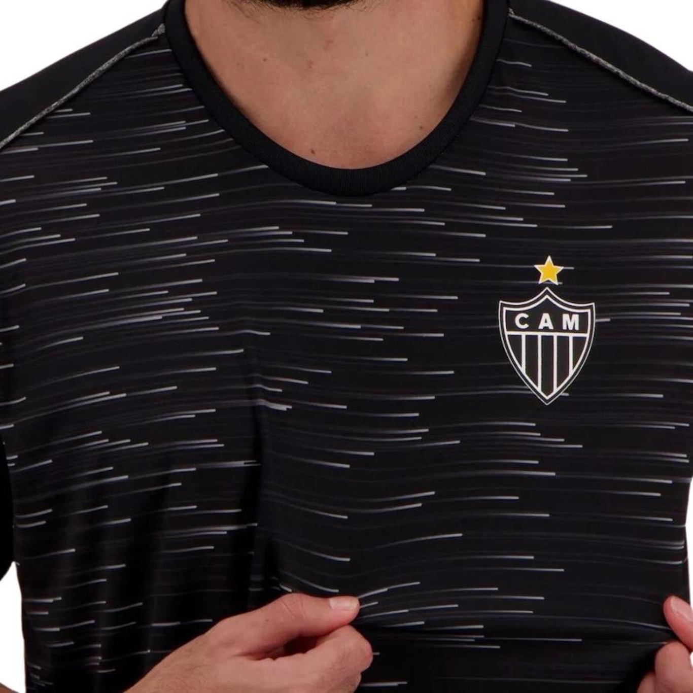 Camiseta Atlético Mineiro Hide Braziline Masculina - Foto 3