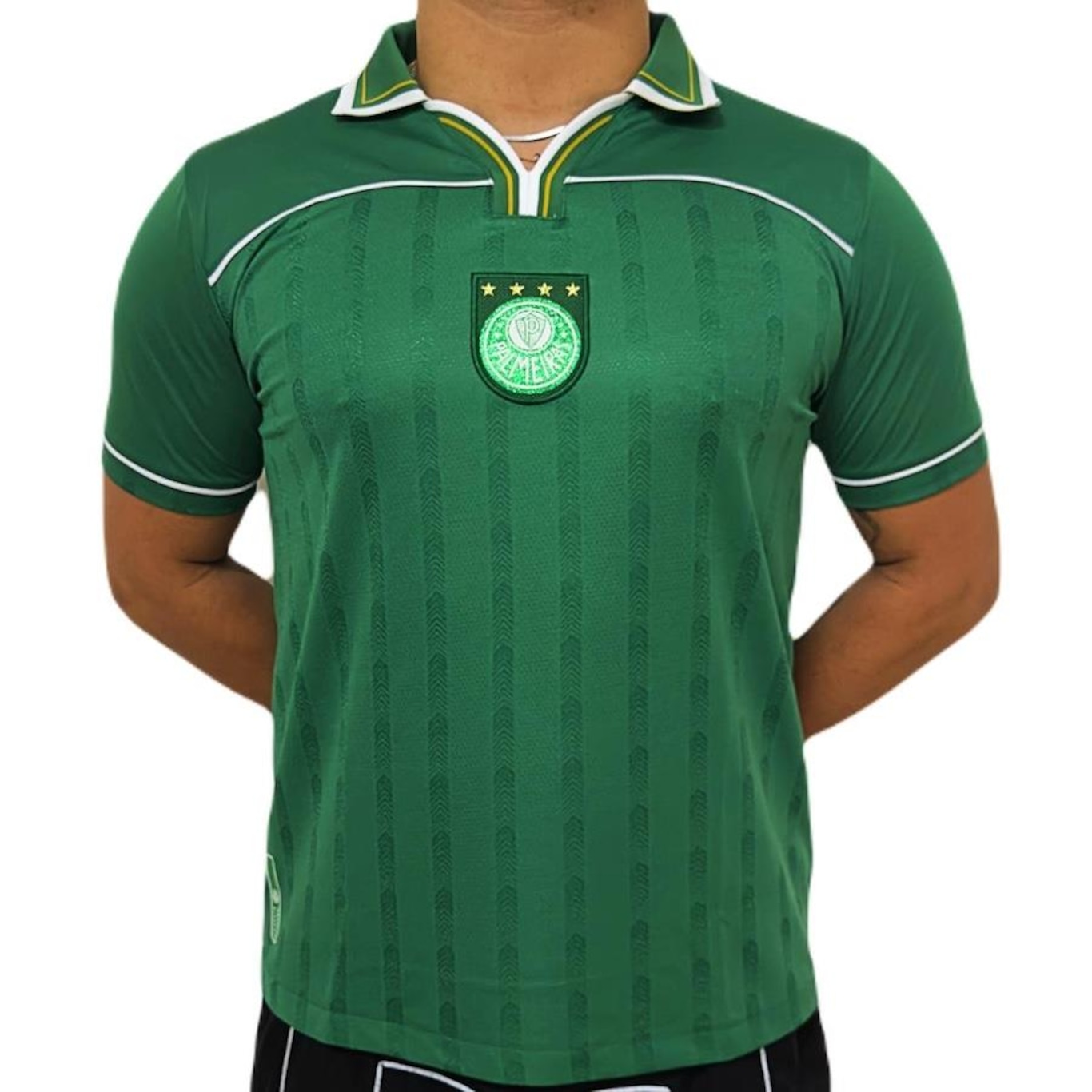 Camisa Palmeiras Retrô Libertadores 1999 Betel - Masculina - Foto 2